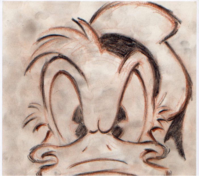 Image 2 of Donald Duck - Signed Original drawing by Xavi (2023)