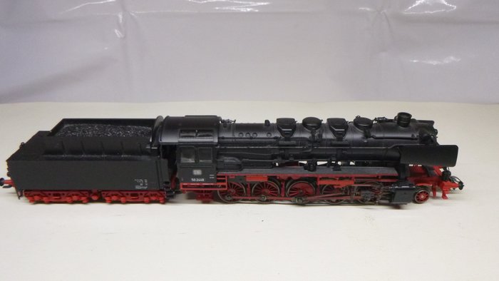 Image 3 of Märklin H0 - aus 37840/37844 - Steam locomotive with tender - BR 50 modified version, please read -