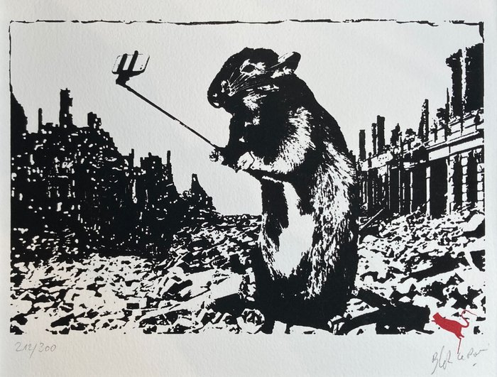 Preview of the first image of Blek Le Rat (1951) - After The Apocalypse.