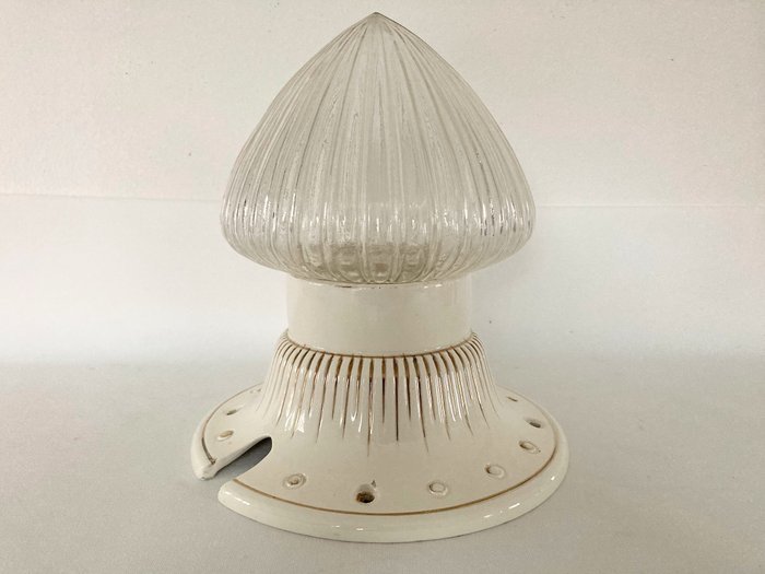 Image 2 of Ceiling lamp - Plafonniere - Art Deco