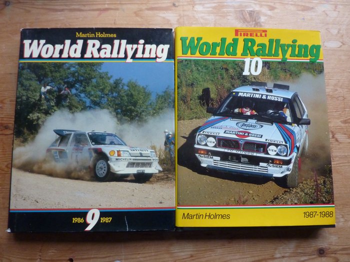 Preview of the first image of Books - World Rallying No. 9 + 10 Martin Holmes - Audi, Ford, Lancia, Mazda, Mitsubishi, Peugeot, P.
