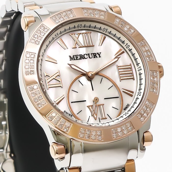 Preview of the first image of MERCURY - Swiss Diamond - ME255-SR-D-7 "NO RESERVE PRICE" - Women - 2011-present.