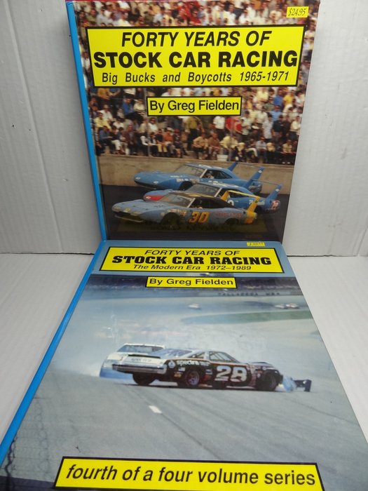 Image 2 of Books - Tre Stock Car Racing Libri con totali pagine 1210 + illustrazioni 1400 - auto da corsa vari