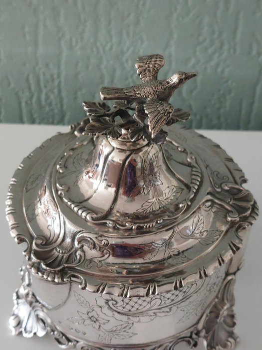 Tabakspot (1) – .835 zilver – Zaanse Zilversmeden – Nederland – Tweede helft 20e eeuw
