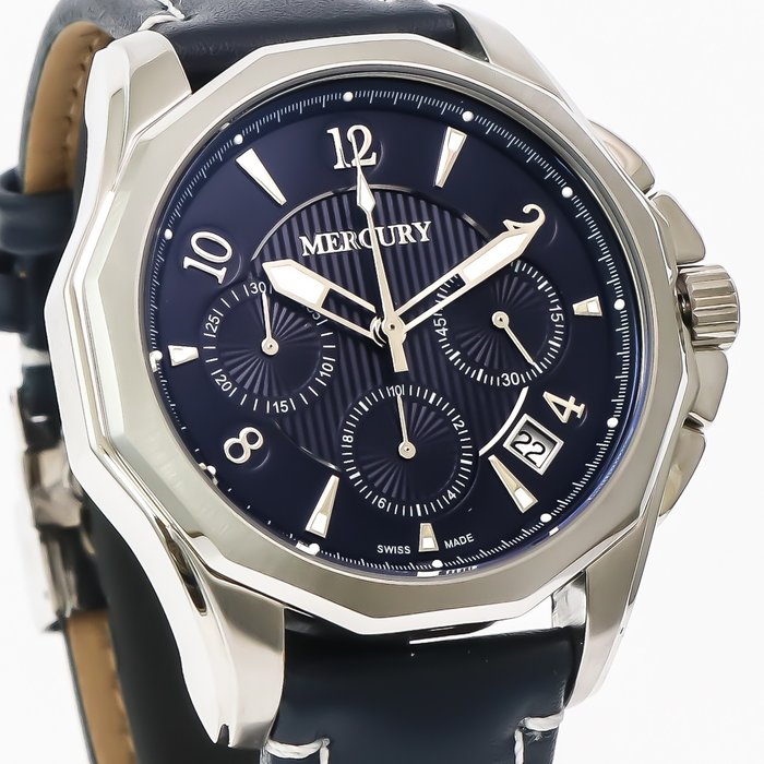 Preview of the first image of MERCURY - Swiss Chronograph - ME350-SL-9 "NO RESERVE PRICE" - Men - 2011-present.