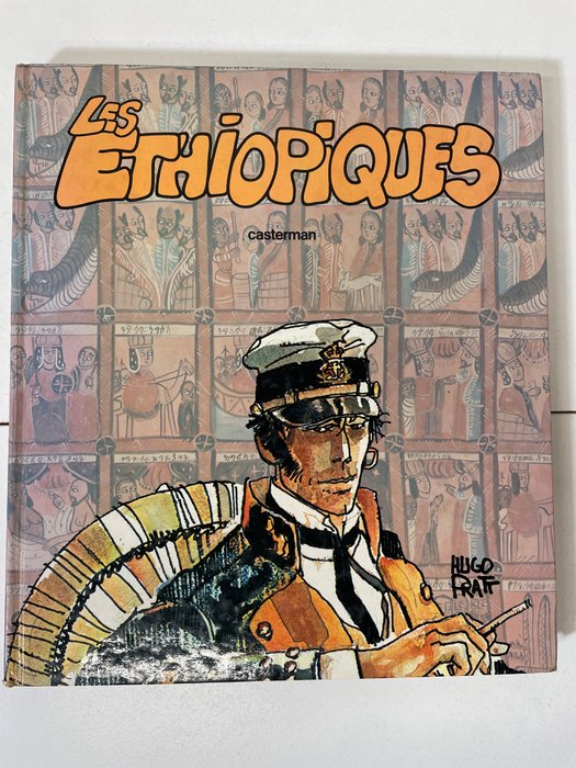 Preview of the first image of Corto Maltese T1 - Les Éthiopiques - 2ème série cartonnée couleur grand format - C - First edition.