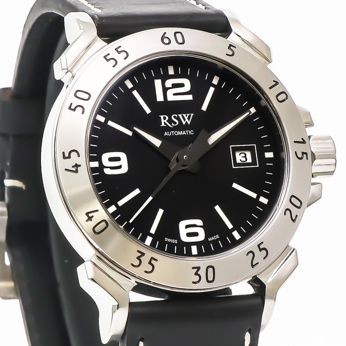 Preview of the first image of RSW - Automatic "NO RESERVE PRICE" - RSW7540-SL-3 - Men - 2011-present.