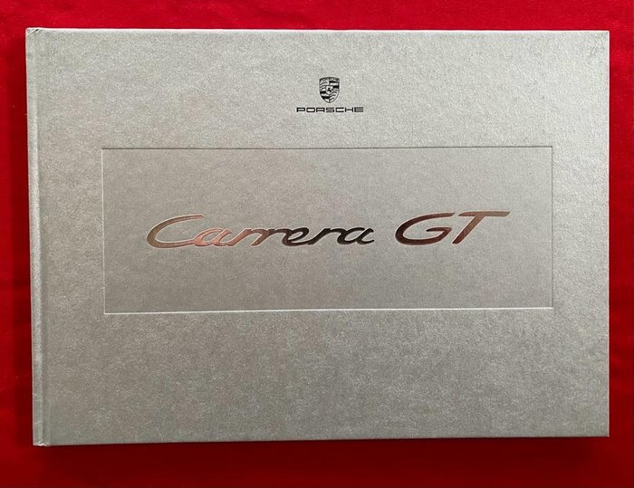 Preview of the first image of Brochures/catalogues - Porsche Carrera GT hardcover sales brochure 2003 - Porsche - After 2000.