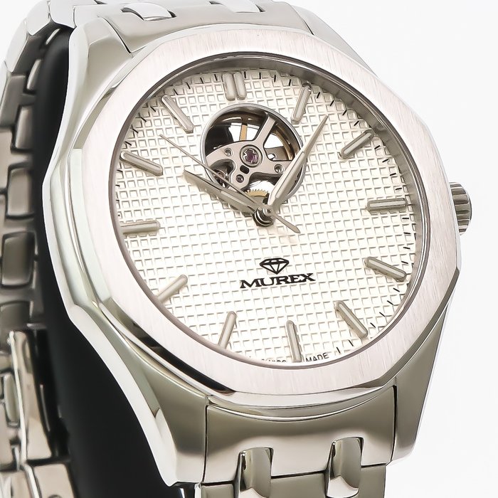 Preview of the first image of Murex - Open Heart Automatic - MUA657-SS-1 "NO RESERVE PRICE" - Men - 2011-present.