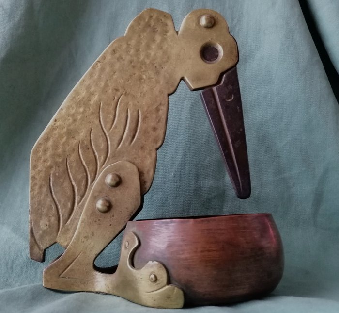 Preview of the first image of Ignatius Taschner - Marabou bird cigar cutter.