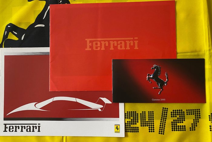 Image 2 of Brochures/catalogues - Bon ce commande POZZI FERRARI +TARIF+ 3 Brochures 1988/1990/2005 - Ferrari -