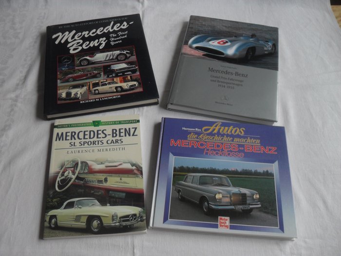 Preview of the first image of Books - Mercedes Benz SL Sport Cars, Grand-Prix und Rennwagen, The First hundred Jahr, Mercedes Hec.