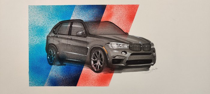 Preview of the first image of Picture/artwork - BMW X5 M - BMW - After 2000.