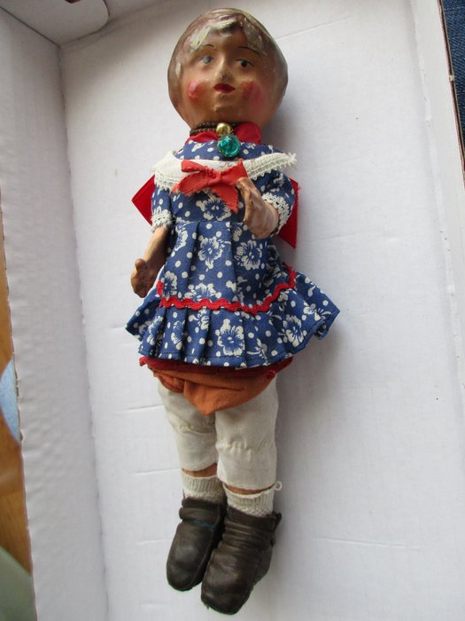 Preview of the first image of Papier Maché - Doll - 1920-1929.