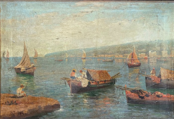 Image 3 of Radames Scoppa (1877-1957) - Nel Golfo di Napoli