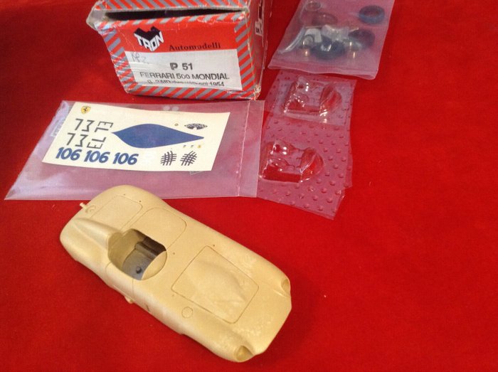 Image 2 of Tron Kits - made in Italy - 1:43 - ref. #P51Ferrari 500 Mondial Sport chassis #0454MD Bob Said 1954