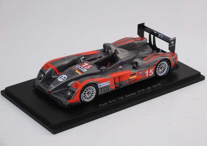 Preview of the first image of Spark - 1:43 - Le Mans 2010 - Audi R10 TDI #15 - Spark S2565.