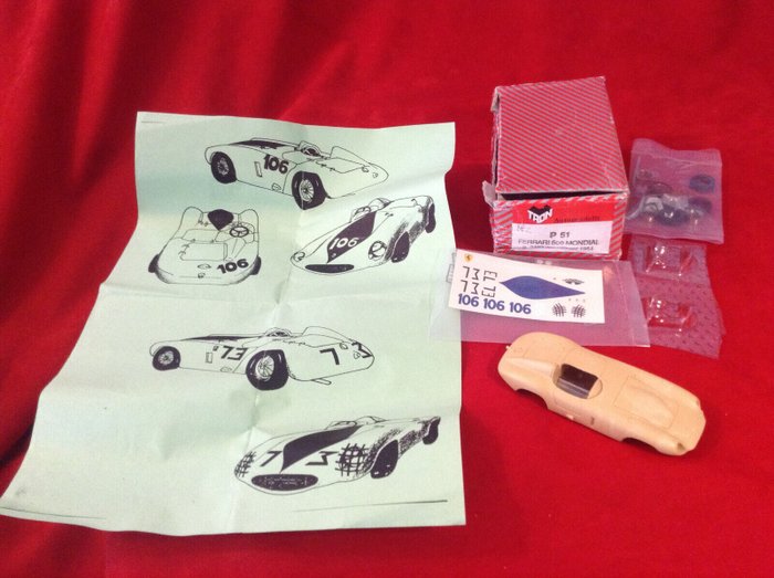 Preview of the first image of Tron Kits - made in Italy - 1:43 - ref. #P51Ferrari 500 Mondial Sport chassis #0454MD Bob Said 1954.
