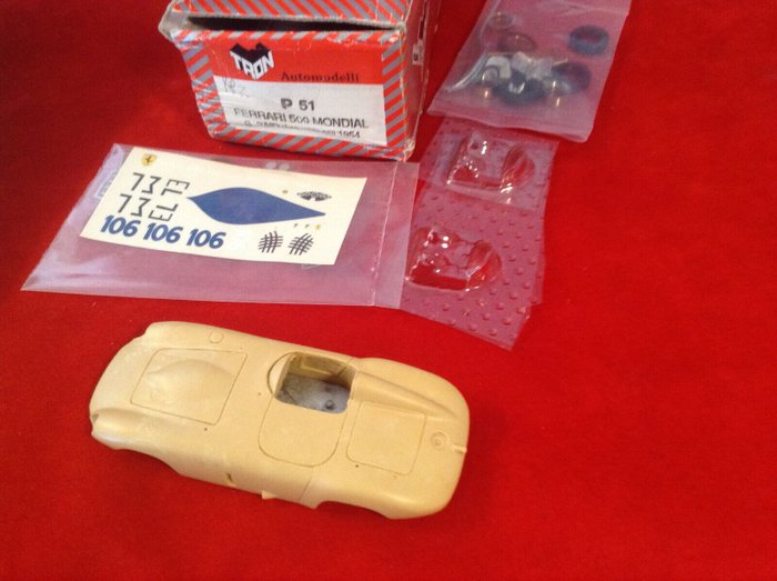 Image 3 of Tron Kits - made in Italy - 1:43 - ref. #P51Ferrari 500 Mondial Sport chassis #0454MD Bob Said 1954