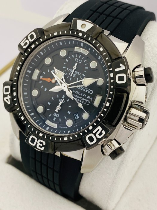 Seiko - Velatura - Chronograph - Diver's - 7T92-0JT0 - Men - 2011-present |  auctionlab