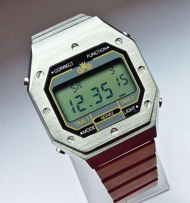 Image 3 of Meister Anker - LCD Digital Alarm Chronograph - MA-64 - Men - 1970-1979