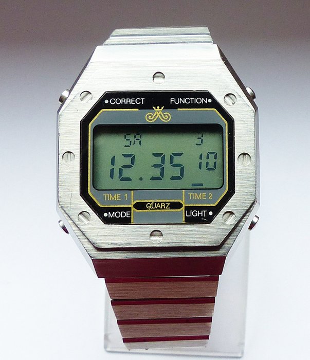 Digital - LCD - Catawiki Herren - 1970-1979 - Anker Chronograph MA-64 - Meister Alarm