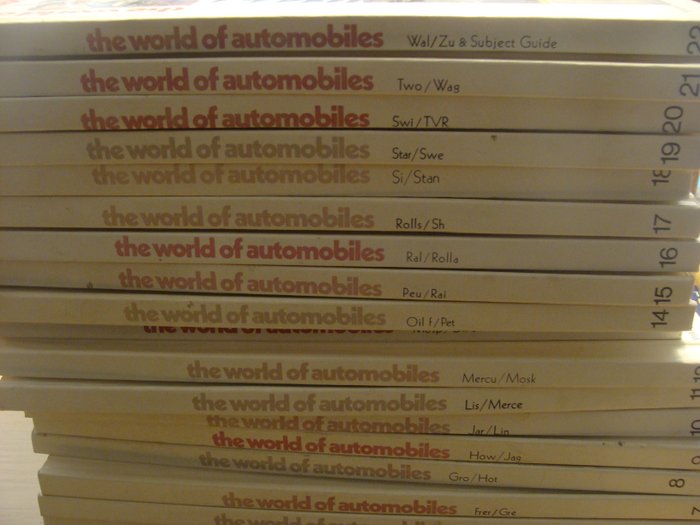Image 3 of Books - Alfa Romeo, Aston Martin, Austin Healey, Bentley, Bugatti, Buick, Cadillac, Chrysler, Citro