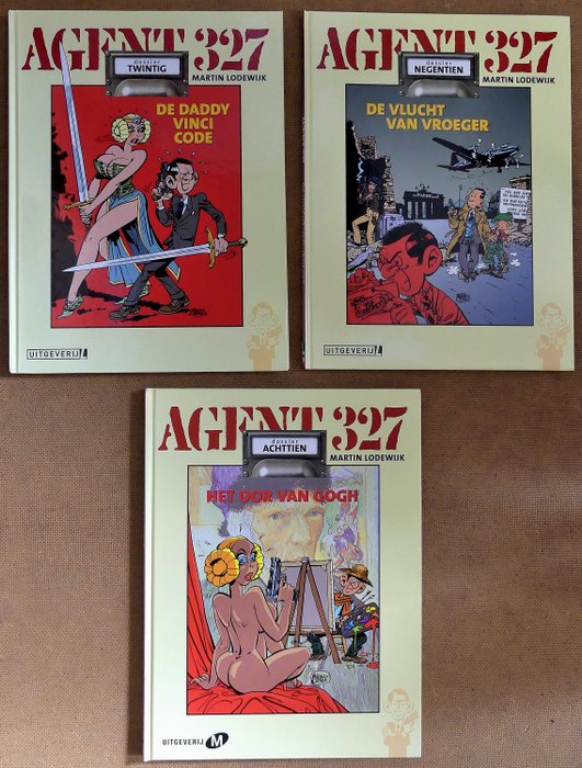 Image 3 of Agent 327 18, 19, 20 - plus Hulde aan de jubilaris en Hulde aan de jarige - Hardcover - First editi