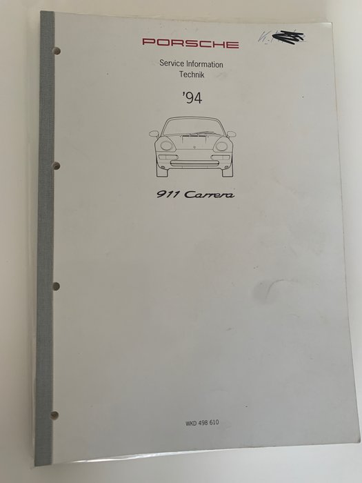 Preview of the first image of Brochures/catalogues - Service information Technik - Porsche - 1990-2000.