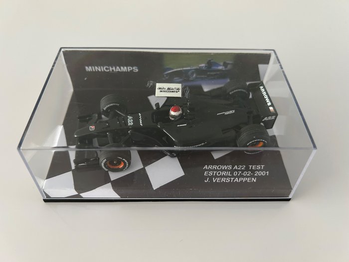 Image 2 of MiniChamps - 1:43 - Jos Verstappen Arrows A22 Test shakedow versie
