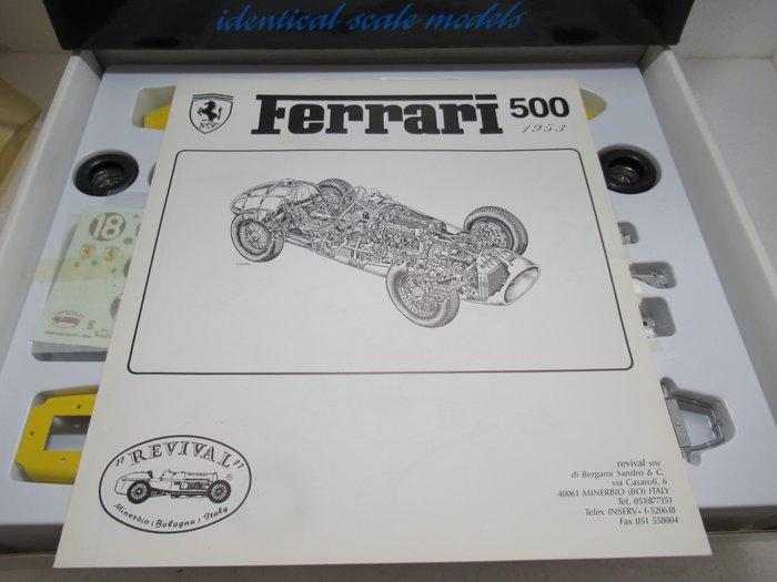Image 2 of Revival - 1:20 - Ferrari F.500 1953 Serie Gold - Metal kits