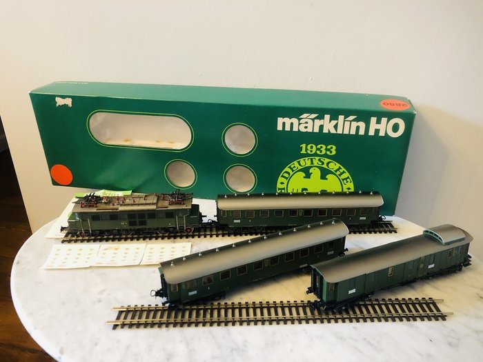 Image 2 of Märklin H0 - 2850 - Train set - E04 with 3 cars - DRG