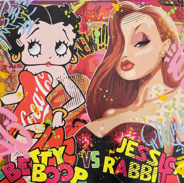 Preview of the first image of AIIROH (1987) - "Betty Boop Vs Jessica Rabbit".