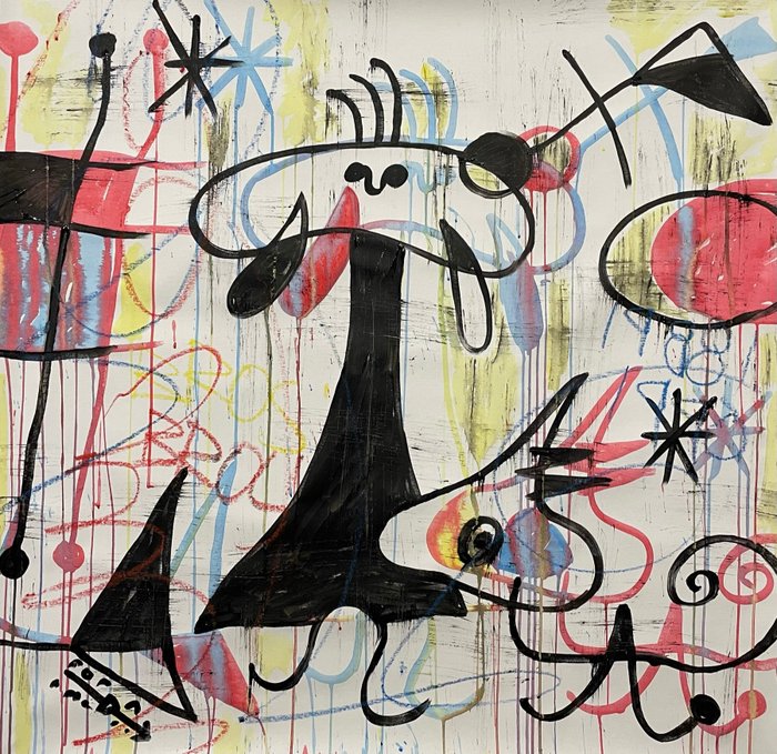 Preview of the first image of Freda People (1988-1990) - Super Rare Miró.