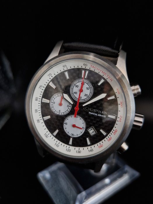 Preview of the first image of Watch/clock/stopwatch - Lexus chronograph horloge - LEXUS.