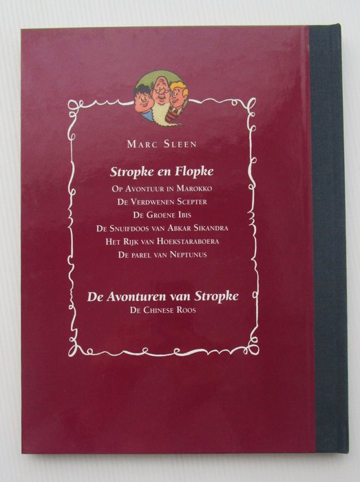 Image 2 of Stropke en Flopke - De parel van Neptunus (met zwarte rug en alternatieve cover) - 10 expl , auteur