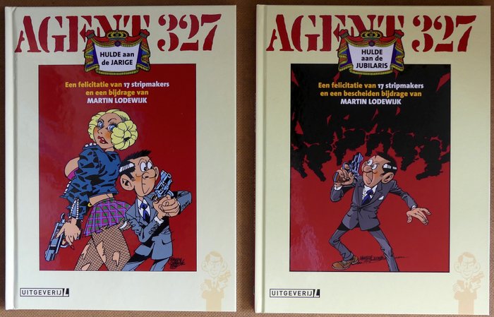 Preview of the first image of Agent 327 18, 19, 20 - plus Hulde aan de jubilaris en Hulde aan de jarige - Hardcover - First editi.