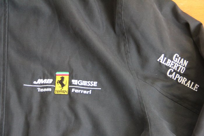 Image 2 of Clothing - Ferrari Challenge Portman JMB Racing Team Jacket Size L / 50 , Black - Ferrari - 1990-20