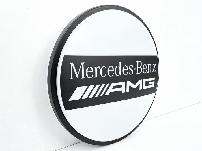 Image 2 of Sign - Mercedes-Benz AMG Illuminated lightbox dimmable with remote control - Mercedes-Benz - After