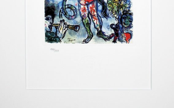 Image 3 of Marc Chagall (after) - AUTOUR DE LA FLUTE