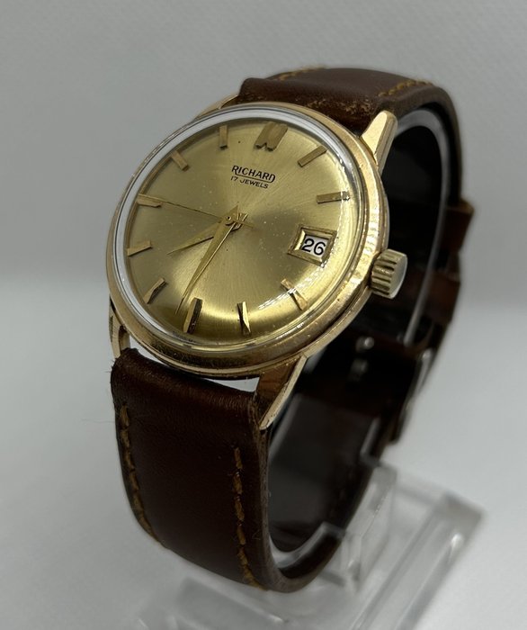 Image 3 of Richard & Co. - Classic 17 Jewels Swiss Made - Men - 1960-1969