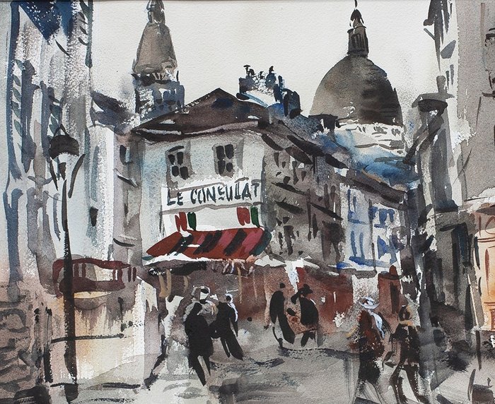 Image 3 of Josep Cruañas (1942) - Montmartre, Paris 1997