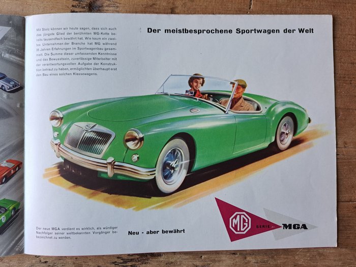 Image 3 of Brochures/catalogues - MGA / MG A sales brochure - MG - 1950-1960