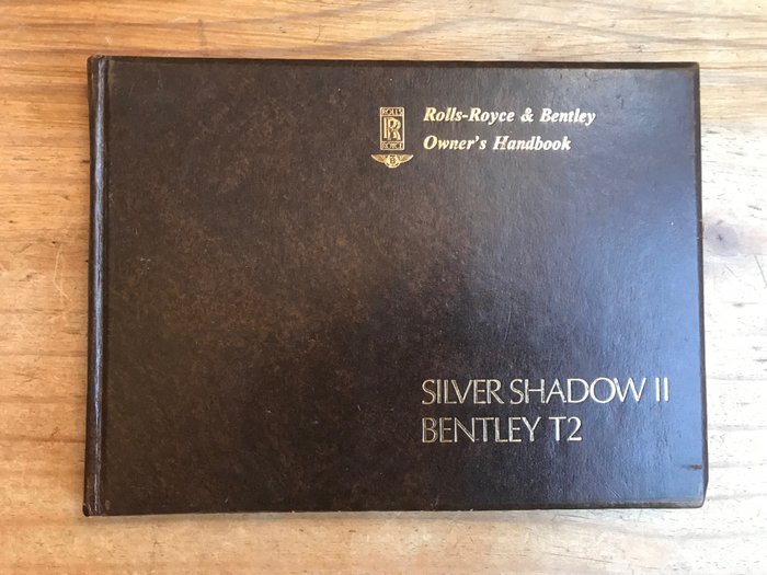 Preview of the first image of Documentation - Silver Shadow Ii. Bentley T2 - Bentley, Rolls-Royce - 1970-1980.
