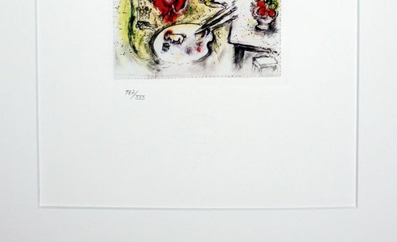 Image 3 of Marc Chagall (after) - Portrait