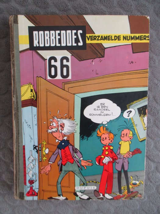 Preview of the first image of Robbedoes - Robbedoes album 66 - nrs 1050 tot 1060 - Hardcover - First edition - (1958).