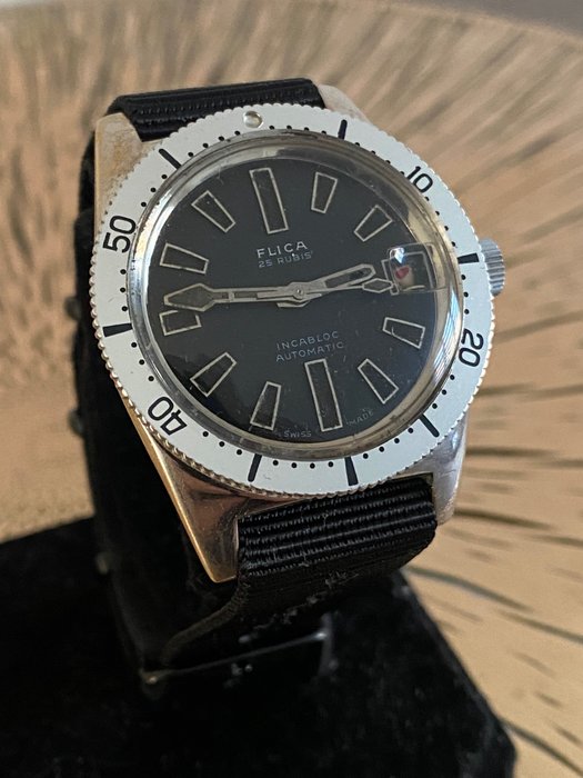 Preview of the first image of Flica - Skin Diver 200 m - 660 40 - Men - 1960-1969.
