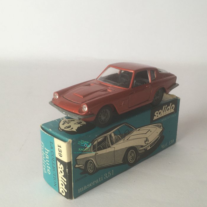 Preview of the first image of Solido - 1:43 - Maserati Mistral 3,5 L Ref. 139 - Collection "Haute Fidélité".
