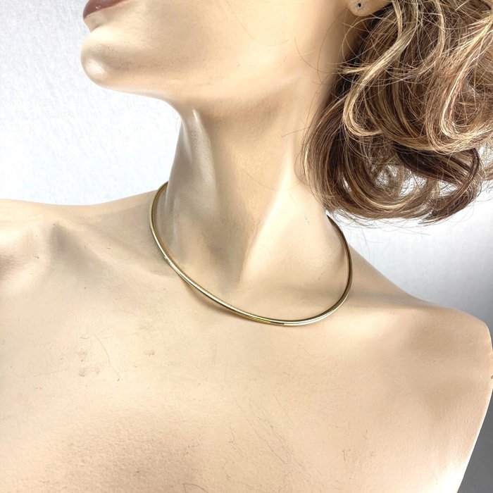 Image 2 of Snake Collier 41 cm - 14 kt. Gold, Yellow gold - Necklace