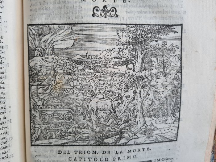 Image 2 of Francesco Petrarca - Sonetti, canzoni e triomphi - 1549
